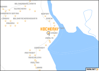 map of Kochenki