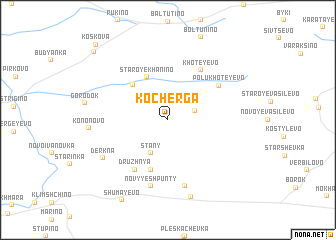 map of Kocherga