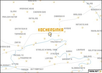 map of Kocherginka