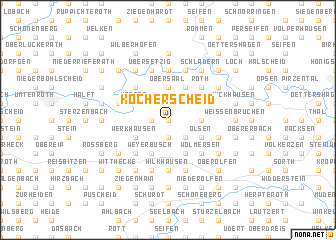 map of Kocherscheid