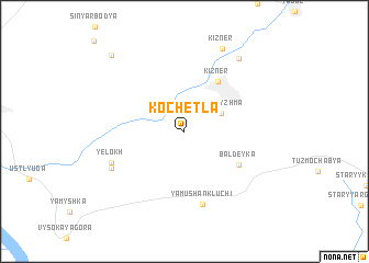 map of Kochetla