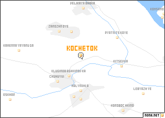 map of Kochetok