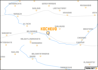 map of Kochevo