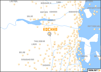 map of Kochha