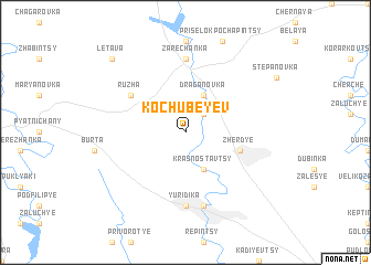 map of Kochubeyev