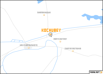 map of Kochubey