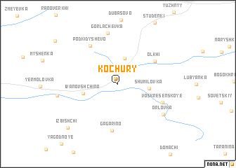 map of Kochury