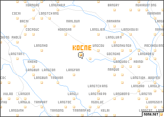 map of Koc Né