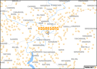 map of Kodae-dong