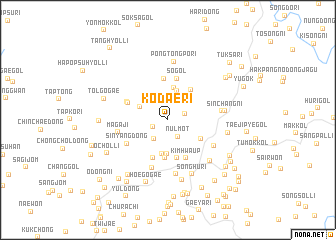 map of Kodae-ri
