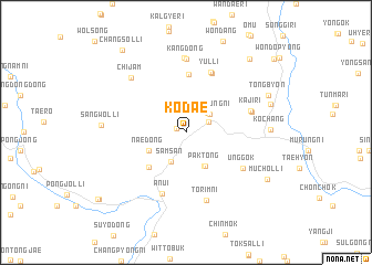 map of Kodae