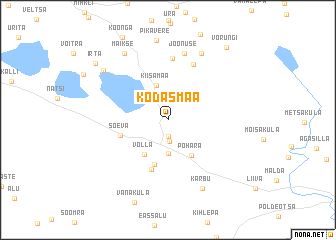 map of Kodasmaa