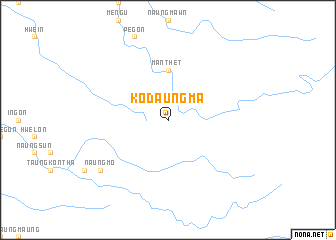 map of Kodaungma