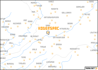 map of Kodër-Spaç