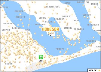 map of Kodésoa