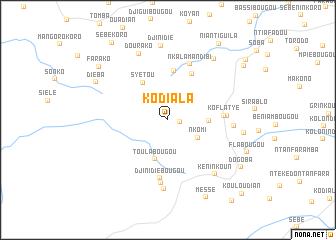 map of Kodiala