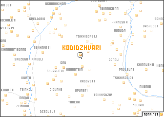 map of Kodidzhvari