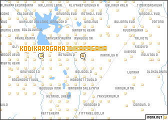 map of Kodikaragama