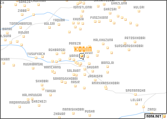 map of Kodin