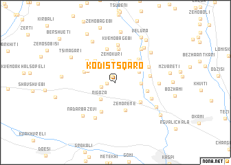 map of Kodistsqaro