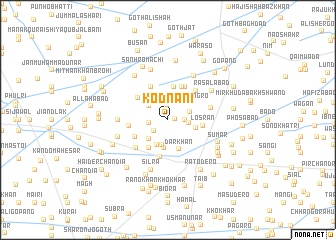 map of Kodnāni