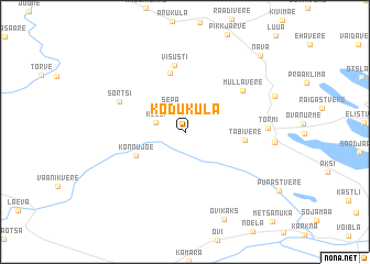 map of Kõduküla