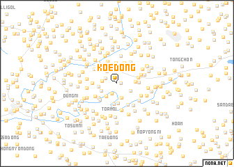 map of Koe-dong