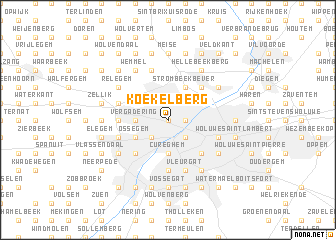 map of Koekelberg