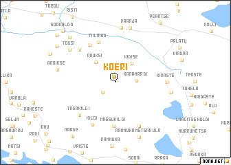 map of Koeri