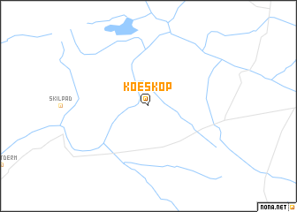 map of Koeskop