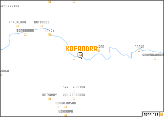 map of Kofandra