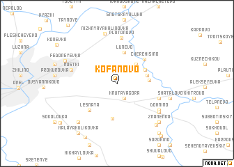 map of Kofanovo