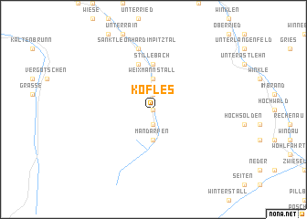 map of Köfles