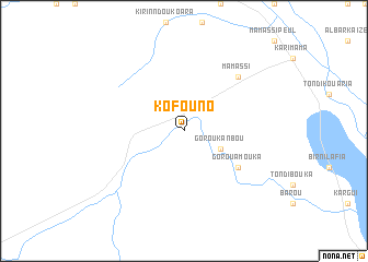 map of Kofouno