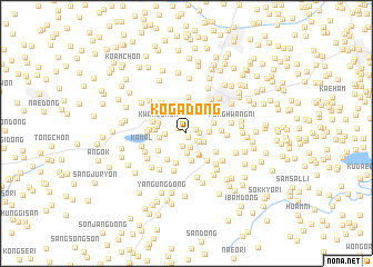 map of Koga-dong