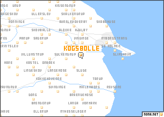 map of Kogsbølle