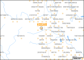 map of Kogwa