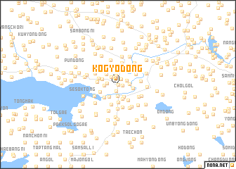 map of Kogyo-dong