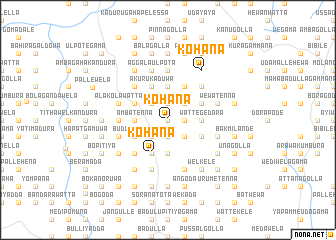 map of Kohana