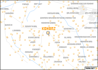 map of Kohanz