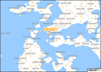 map of Koha-ri
