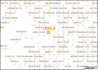 map of Kohile