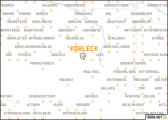 map of Kohleck