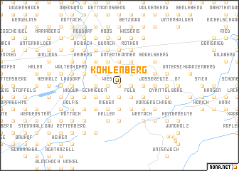 map of Kohlenberg