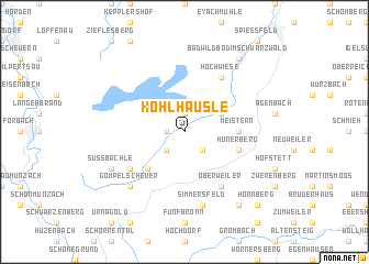 map of Kohlhäusle