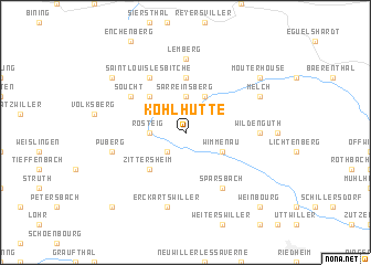 map of Kohlhutte