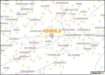 map of Koh Māla