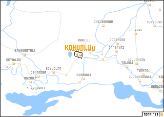 map of Köhünlü
