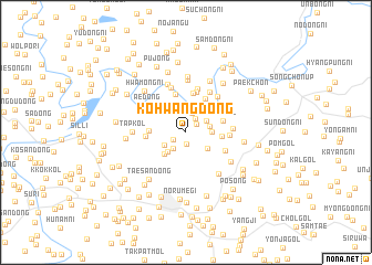 map of Kohwang-dong