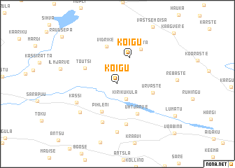 map of Koigu